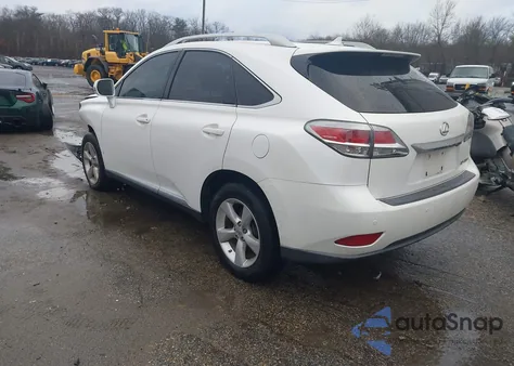 2013 Lexus Rx 350 z USA, uszkodzony, nr VIN JTJBK1BA6D2023725